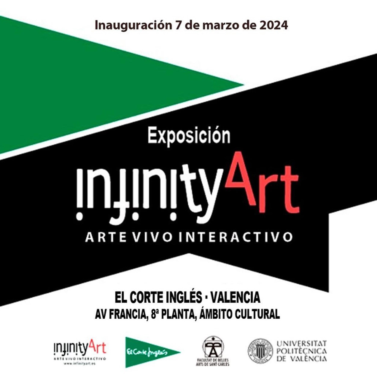 Exposición Infinity Art + UPV, Obra Infinity Flowers por Marina Laguna