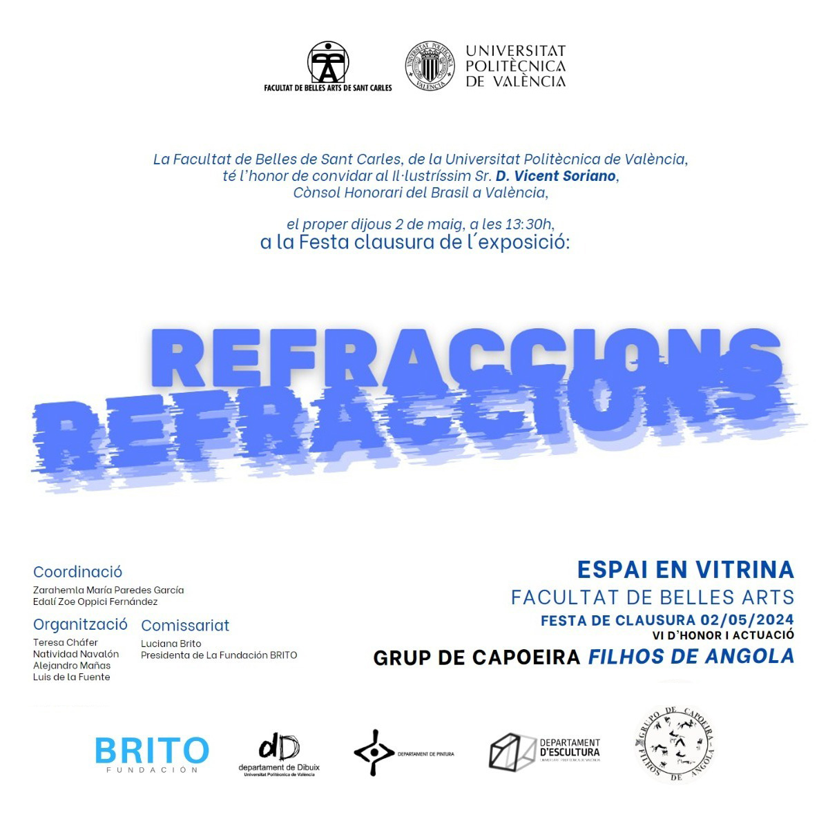 Exposición Refraccions, Obra Reinterpretación de En Vida por Marina Laguna